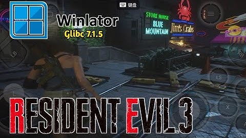 RESIDENT EVIL 3 REMAKE Winlator-Glibc 7.1.5 (Windows Emulator) Mediatek Helio G85 Gameplay