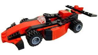 How to build Lego multificence Lego racing car-formula 1 racing car-Lego construction speed