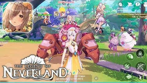 The Legend of Neverland Gameplay (Android,iOS) MMORPG