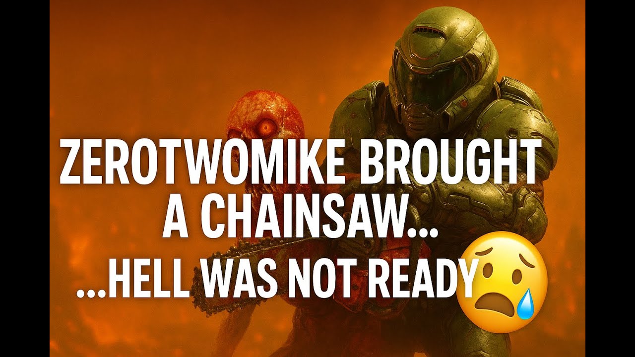 (Doom 2016) ZeroTwoMike Enters Hell with a Chainsaw... Mistakes Were Made Part 1