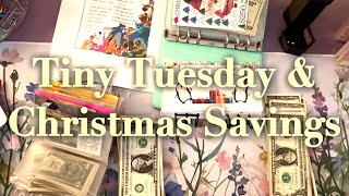 Tiny Tuesday (100 Disney Sidekicks Collab)and Christmas savings day!! #intentialsavings