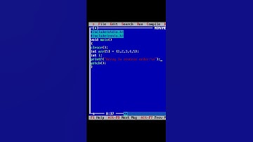 C Program to Reverse an Array #shorts #short #dailyshortupload