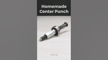 Homemade Center Punch #diytools #metalworking #centerpunch