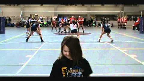 Caitlin Cain  # 8 blue jersey cvc challenge 3-27-1...