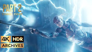 Zack Snyders Justice League 4K - Hdr - Tunnel Fight Part 2 Of 2 