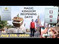 MAGIC KINGDOM REOPENING DAY JULY 10th 2020 disney world mask vlog