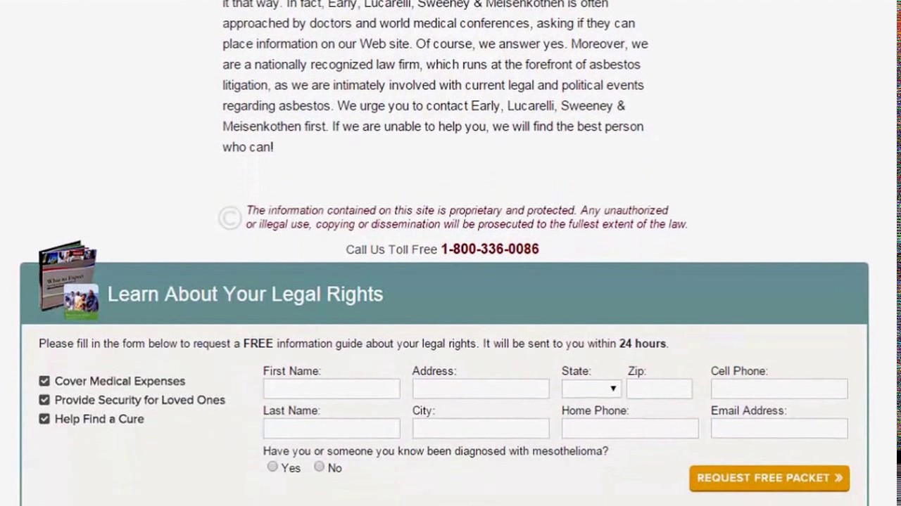 Mesothelioma Law Firm - YouTube