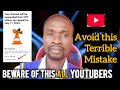 YouTube DEMONETIZED Me! Can I Protect My Channel?