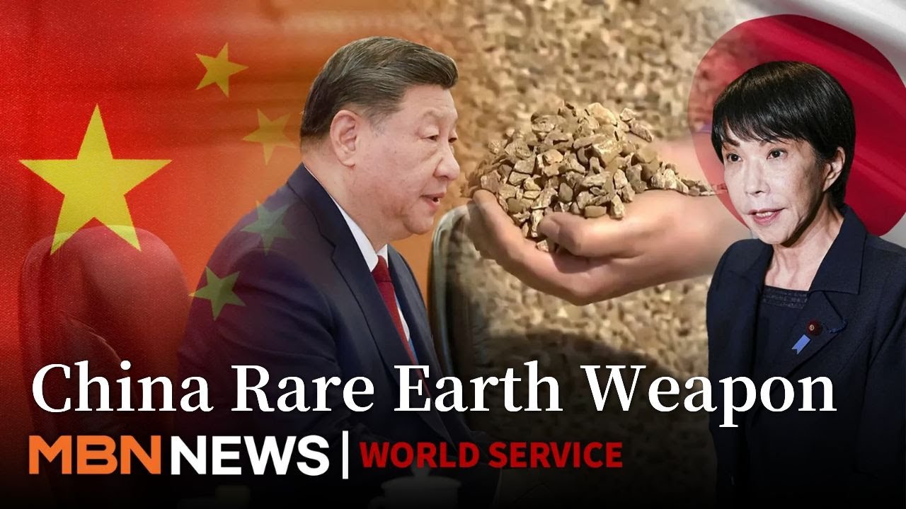 China Deploys Rare Earth Export Ban as Weapon against Japan - YouTube