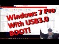 Adding USB3.0 Drivers to Windows 7 Pro Boot Drive