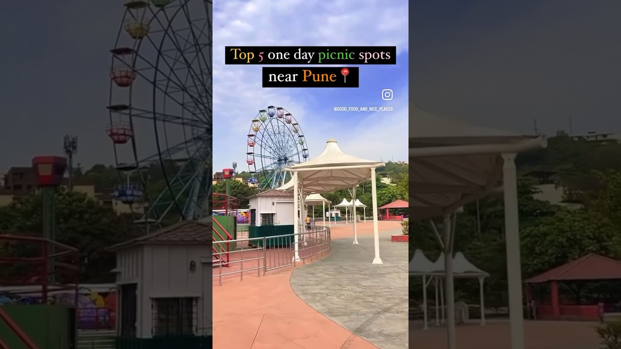 Top 5, one day picnic spots near Pune📍 #picnic #pune #ytshorts #shorts