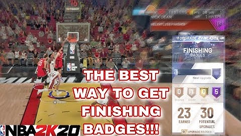 The FASTEST way to get your FINISHING BADGES!!!! *NO GLITCHES REQUIRED!!*