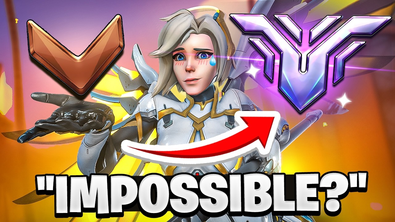 I Spent 100 Hours On Mercy To Prove You Can Carry To GRANDMASTER In Overwatch 2