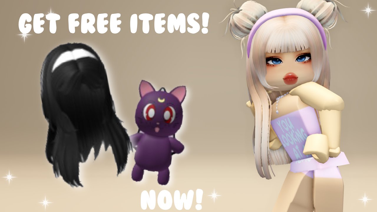 NEW FREE ITEMS YOU MUST GET IN ROBLOX!😘💕 