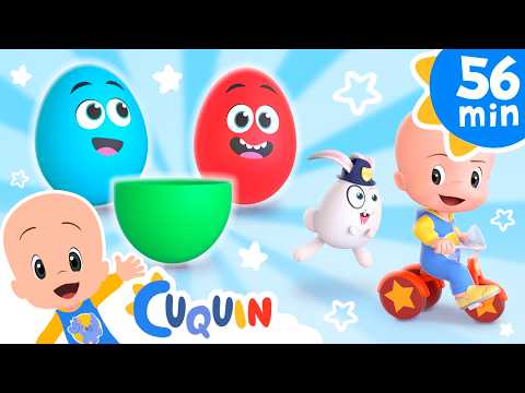 Huevos sorpresa traviesos | Canciones y episodios en familia con Cuquín