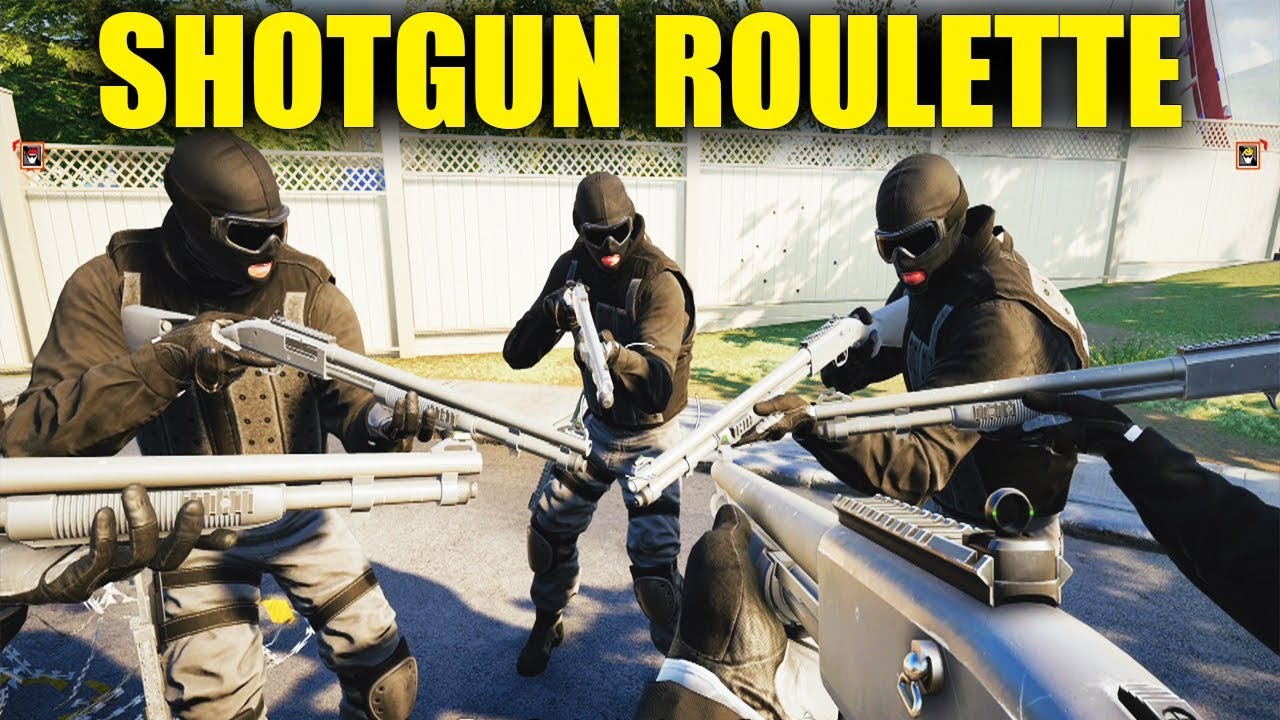 SHOTGUN ROULETTE - Rainbow Six Siege - YouTube.