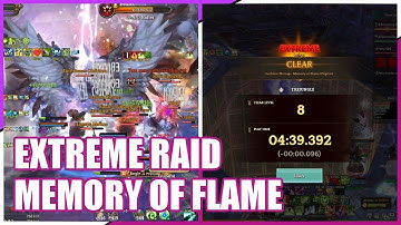 (Extreme Raid) Memory of Flame is VERY HARD!