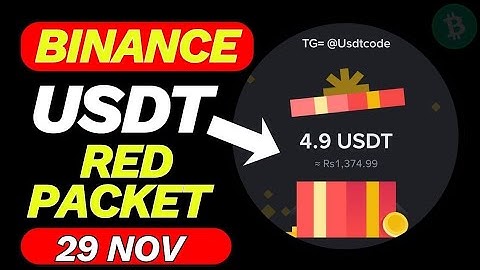 Red Packet Code in binance today | binance 🎁binance red packet code today | 29 Nov