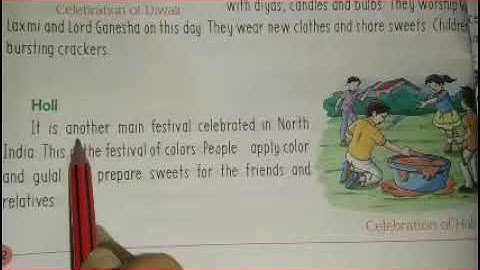 Class- 2 EVS Chapter- 11(Festivals Of India) part- 2(2)