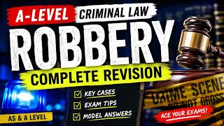 Robbery Masterclass | AS & A Level Law Paper 2 Revision | 9084 Profile