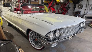 Convertible top installation-1962 Cadillac 62 Series 
