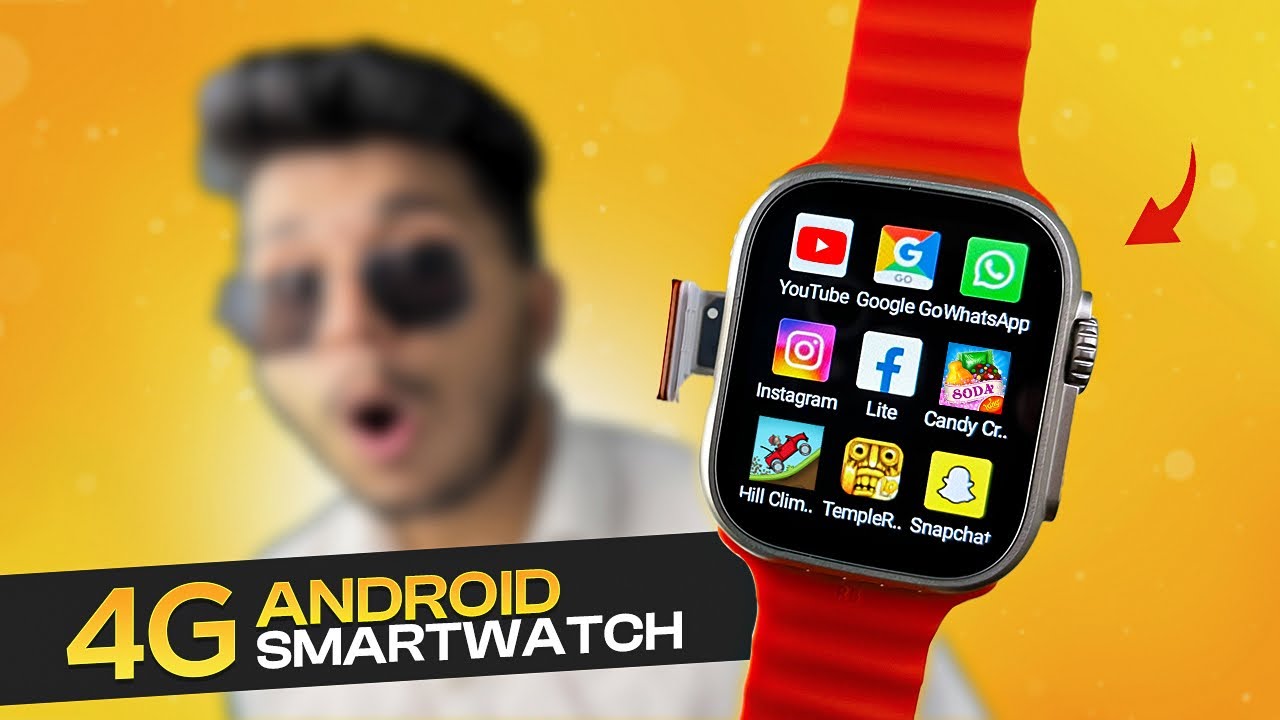 Cheapest 4G Android Smartwatch of 2023⚡️, 1GB RAM+16GB Storage🔥