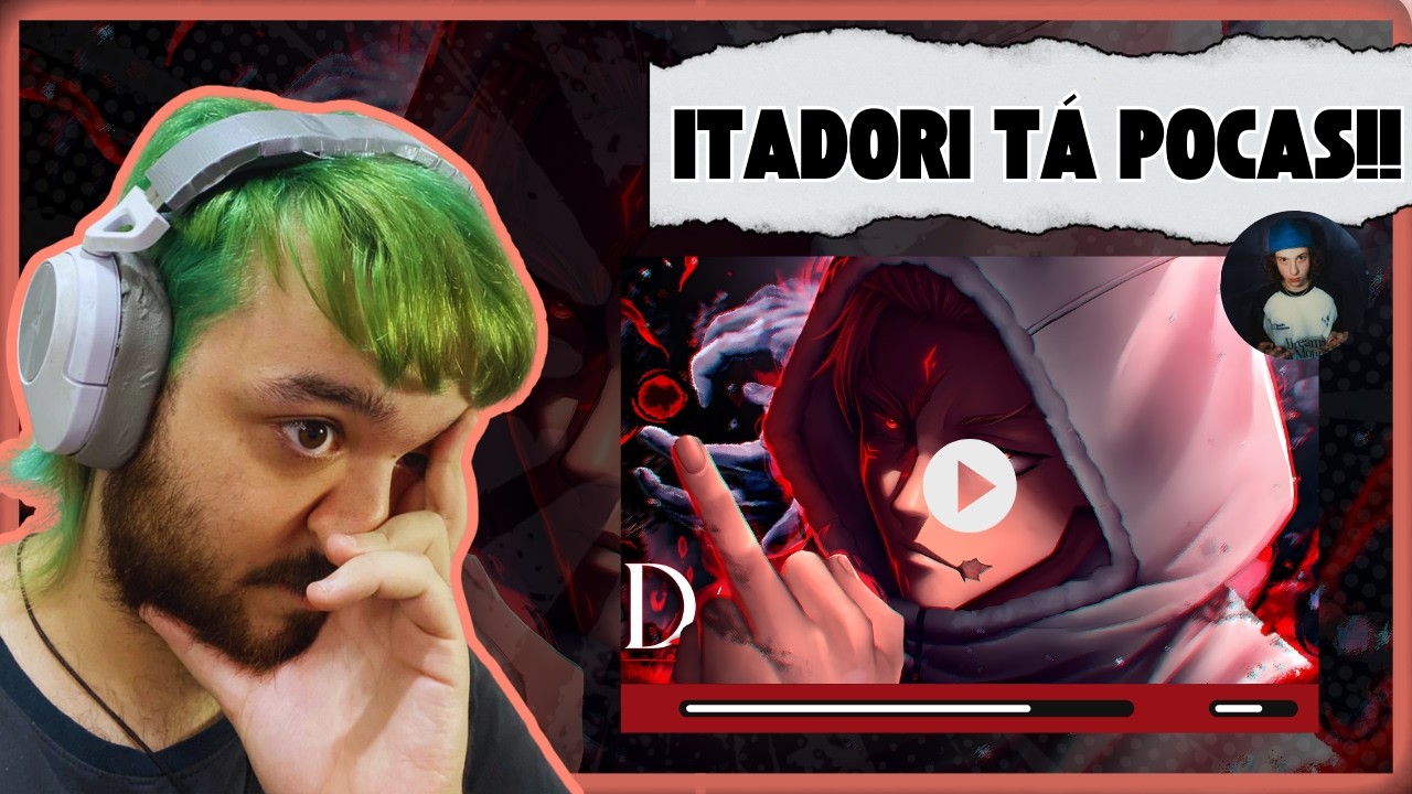 TEM QUE VALORIZAR O ARTISTA!! Dan - DISS SUKUNA E MAHITO (Itadori Yuji) - MAXIMUS REACT!!