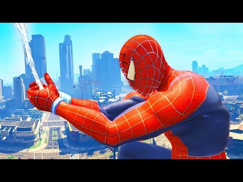 GIOCHIAMO A GTA5 COME SPIDER-MAN!!