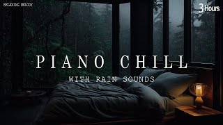 Beautiful Piano Music - Rain Sounds for Deep Sleep | Relaxing Music for Stress Relief