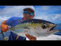 ULTRA Rare Ahi Tuna Caught while Fishing For Black Marlin!!