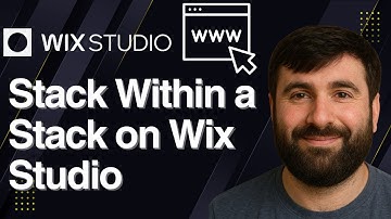 Stack Within a Stack on Wix Studio | Tutorial 2025