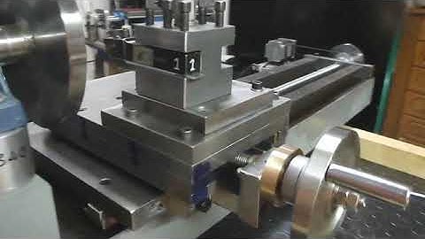 Mini Lathe Toolpost construction part 2