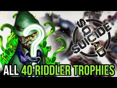 All Riddler Trophy Locations in Suicide Squad: Kill The Justice League Trophy Guide