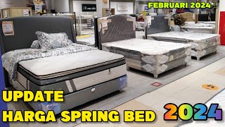 Review Harga Kasur Spring Bed Terbaru 2024 | Semua Merk | Update Februari 2024