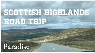 Road Trip Paradise Scottish Highlands Grampian Mountains