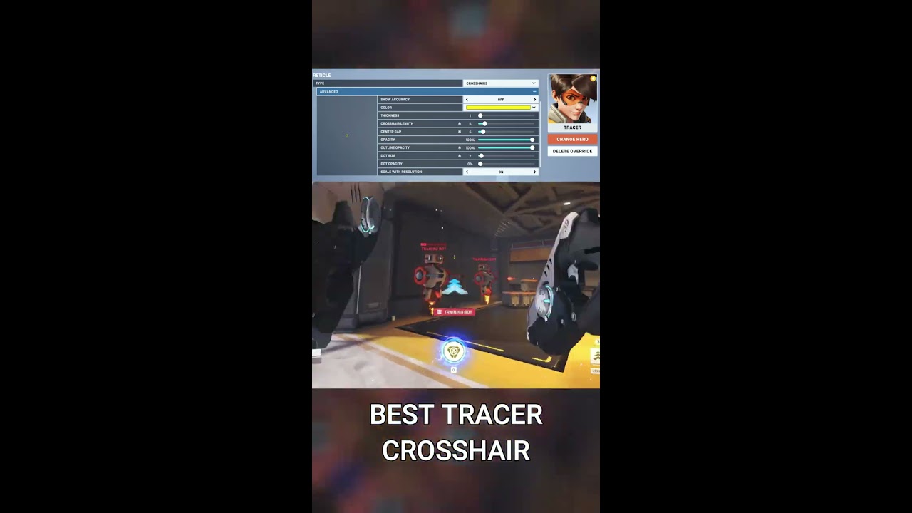 Overwatch 2 Best Tracer Crosshair 