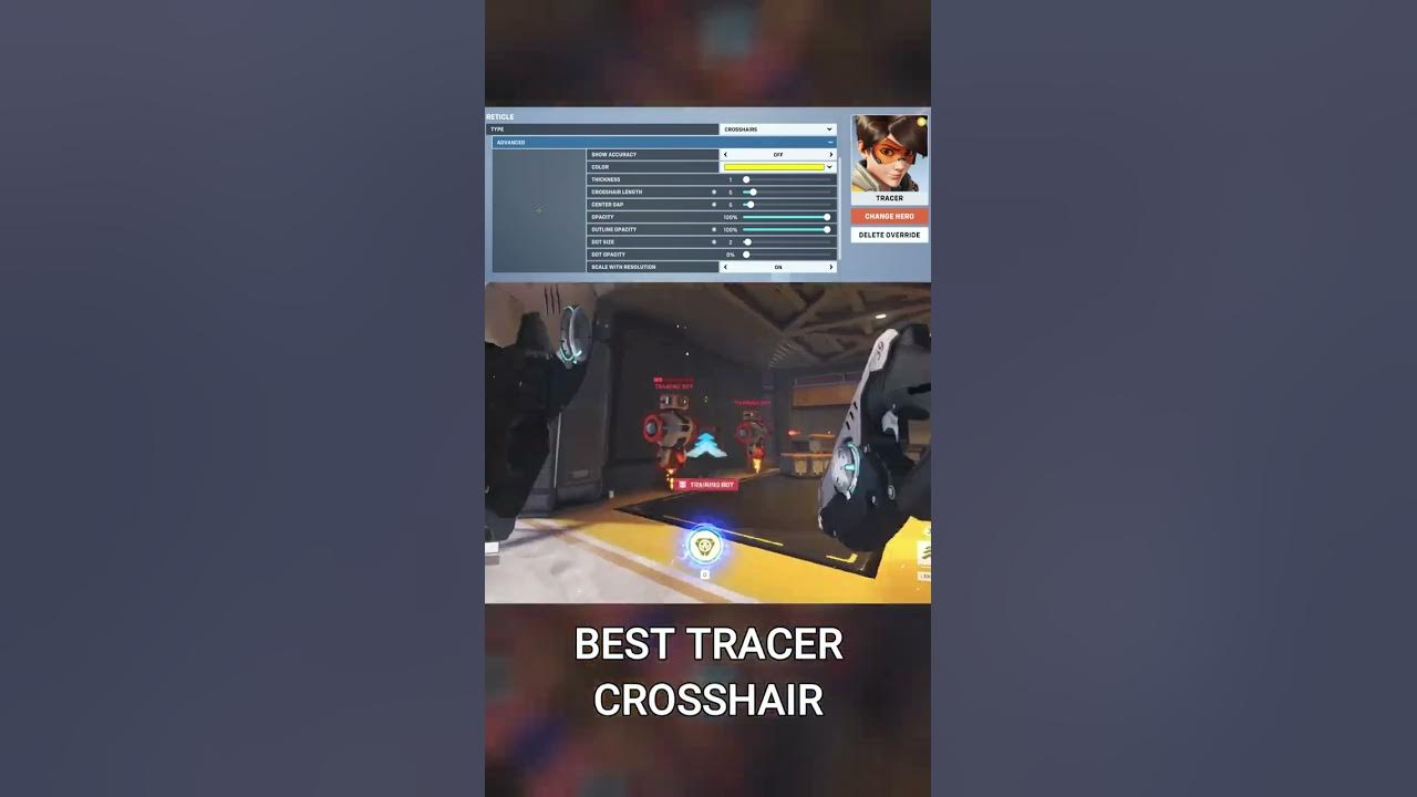 the best crosshair for tracer on overwatch 2 no ps4｜TikTok Search
