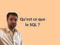 Pourquoi vous devez apprendre le sql