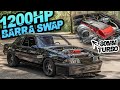 1200HP Barra Powered Foxbody in the USA! “American” 2JZ (4.0L Turbo Inline-6)