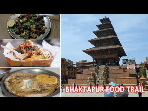 Woh/Bara, Spicy Haku Choila, The Longest Tornado Fries and The Oldest Kulfi | Bhaktapur Food Trail