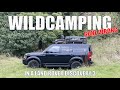 4x4 WILDCAMPING in the Lake District - Land Rover Discovery 3 overland (ASMR)