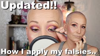 HOW TO: Apply False Lashes  !!UPDATED!! | Beginner Friendly Falsie Routine..