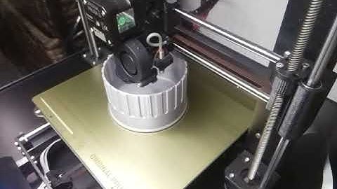 3D Print Timelapse - Trash Can