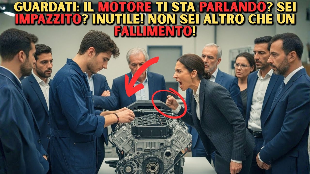 “Il Motore È Più Intelligente Di Te” — La CEO lo insultò, ma lui fece qualcosa che fermò tutto in 9…