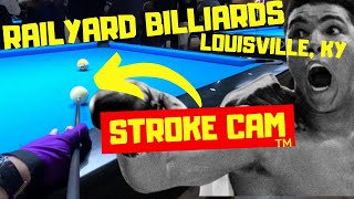 Mind-Blowing POV: Pro Pool Player's Insane Shots at Railyard Billiards!
