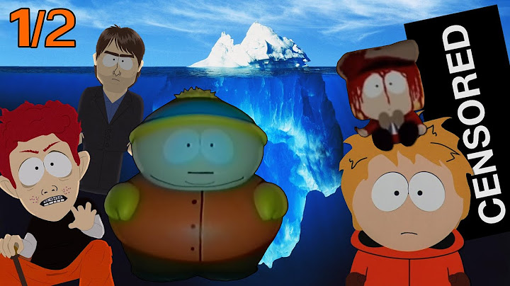 L'ICEBERG de SOUTH PARK : 100% EXPLIQUÉ (1/2)