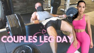 Couples Leg Day with my Fiancé 