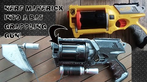 Nerf Maverick grappling gun custom