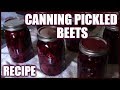 Pickled Beets Recipe | Canning Pickled Beets