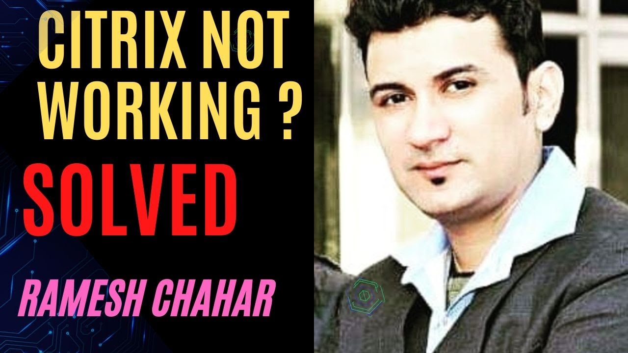 Citrix not working on windows 10 Solve Citrix problem using Windows 10 Citrix workspace 